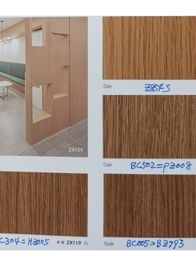 韩国进口装饰贴膜正品2024BODAQ韩华ZX164 ZX123 ZX119 ZX104