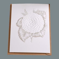Peony Greeting Card + внутренняя страница + конверт