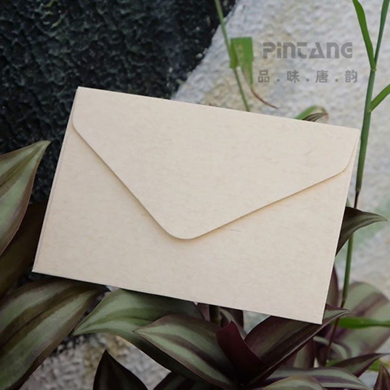 复古里纸mini三角封套小信封