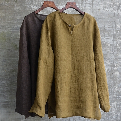 三世一木圆领长袖时尚经典原创