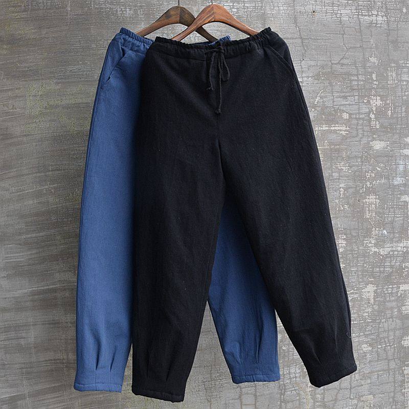 女款冬季棉花棉裤显瘦小脚长裤灯笼裤宽松休闲复古中国风原创小众,女装/女士精品,棉裤/羽绒裤,淘宝优惠券,粉丝福利购,淘宝优惠卷