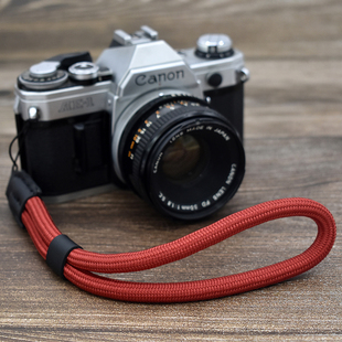 A6000OM R10 登山绳编织复古相机手腕带微单相机手绳相机带A7R3