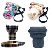 5色可选韩版 大机身D7505D3D7000 猪头包通用性便携加厚单反相机包