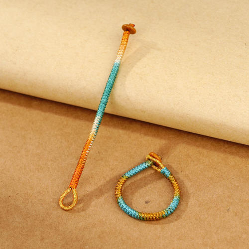 金刚结钥匙扣DIY手工编织绳