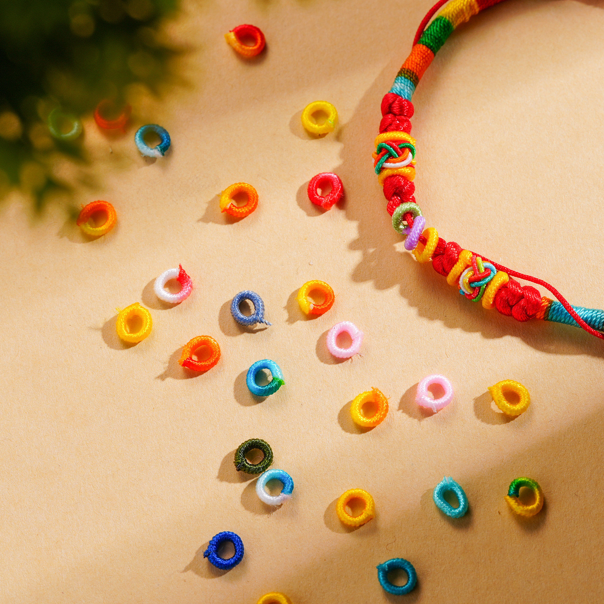 无痕线圈机器圈饰品菠萝扣手工diy 手绳手链项链编织绳配件球配饰