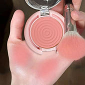 氛围韩妹有了 低饱和纯欲韩系腮红自然立体学生素颜修容单色胭脂