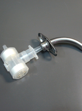 气切气管切开金属套管病人用喉部转接人工鼻/15mm标准接口转接头