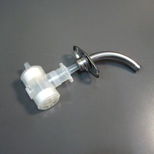 气切气管切开金属套管病人用喉部转接人工鼻 15mm标准接口转接头