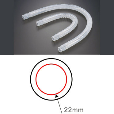 重复型呼吸机麻醉机硅胶管路45cm