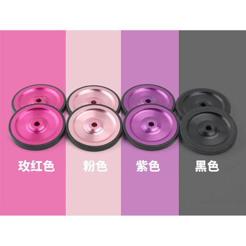 60mm实心小布易行轮 助力托拉轮 铝合金