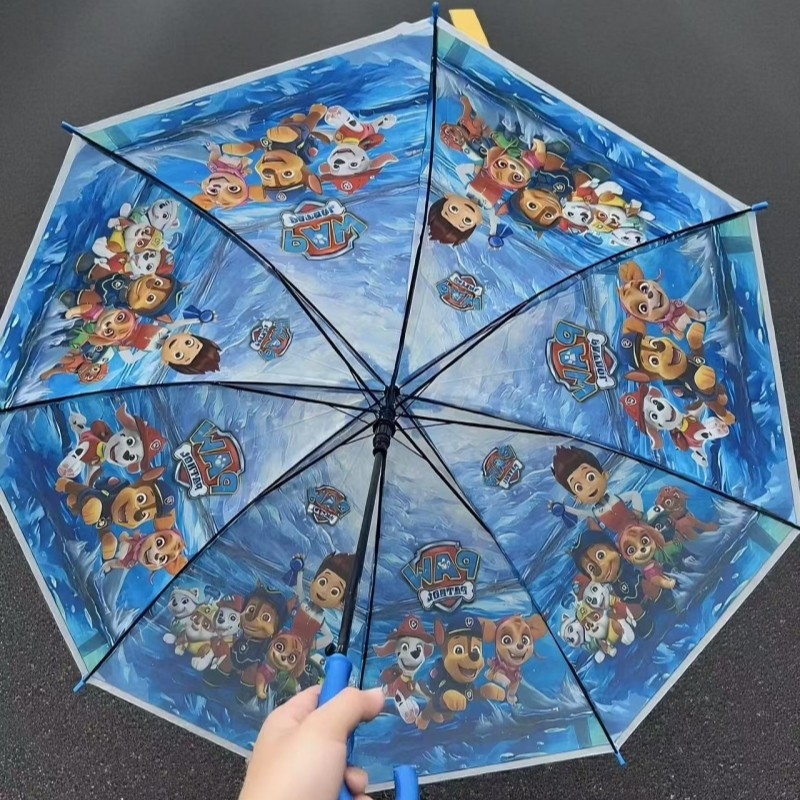 儿童雨伞汪汪队雨伞卡通小学生幼儿园晴雨伞结实耐用儿童上学专用图片