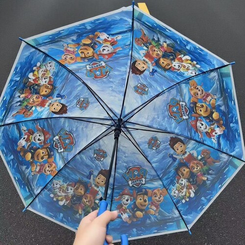 儿童雨伞汪汪队雨伞卡通小学生幼儿园晴雨伞结实耐用儿童上学专用