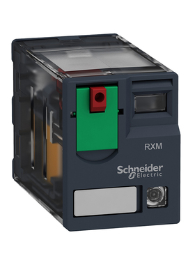 Schneider/施耐德电气 RXM*A插拔式中间继电器-有指示灯RXM3AB2P7