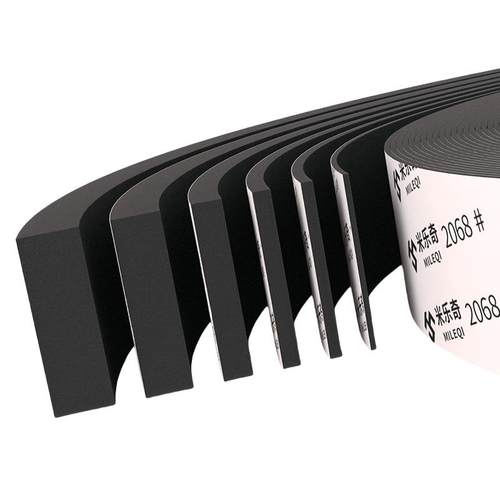 eva泡棉单面胶38度定制黑色锂电池减震棉防撞防震缓冲垫片高密度