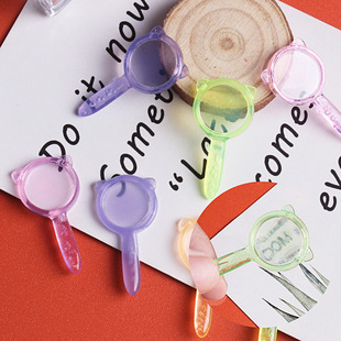 小娃娃屋配件微缩食玩摆件小孩过家家玩具场景仿真迷你放大镜模型