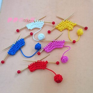 手打毛衣 胸针配件ob11小家具 DOLLHOUSE小布娃娃屋配件 场景模型