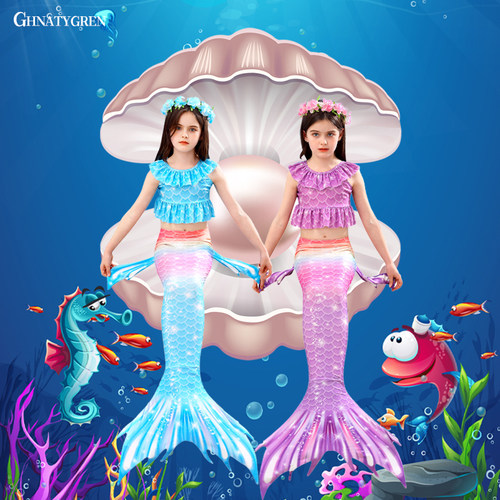 Ghnatygren美人鱼泳衣夏季新款