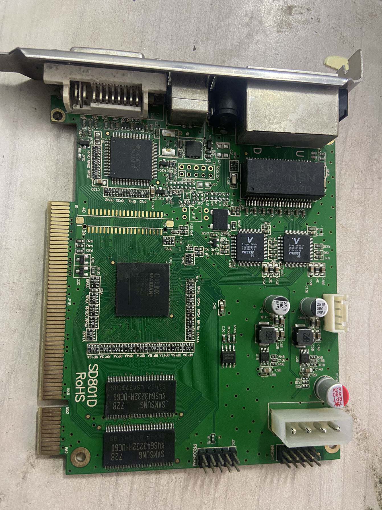 灵星雨sd 801d 灵星雨sd801d功能包好 全彩 发送卡 现货 实物