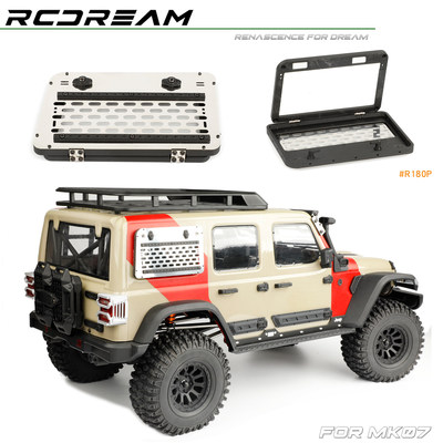 RCDream 1/7 MK07 CK5811 侧窗外翻桌板 扩展面板 后窗工具挂架