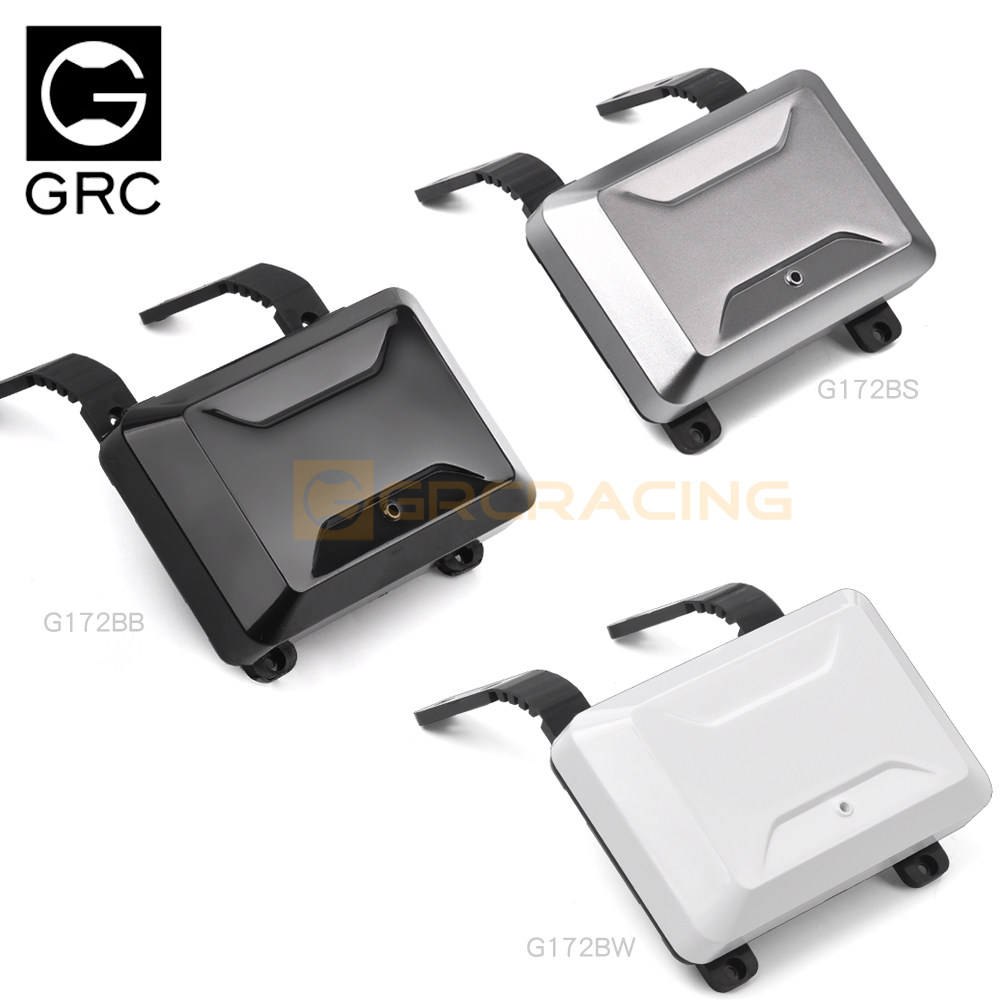 GRC 1/10攀爬车通用侧窗书包/工具箱 仿真改装 行李箱 G172BS/W/B图片