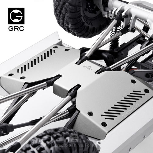 GRC VS4底盘护甲 侧杠护板VP  VS4-10 金属改装件 #GAX0123D/AS