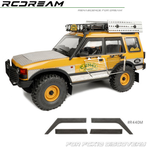 RCDream FCX10车窗晴雨挡雨眉 挡雨板遮雨条 骆驼杯初代发现配件