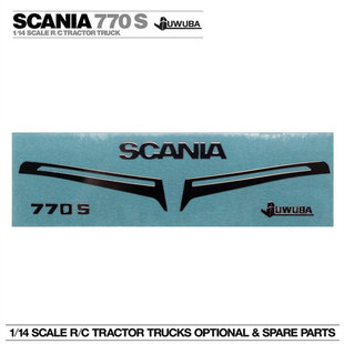 田宫拖头770S贴纸 内饰贴纸 斯堪尼亚 56368 巨无霸