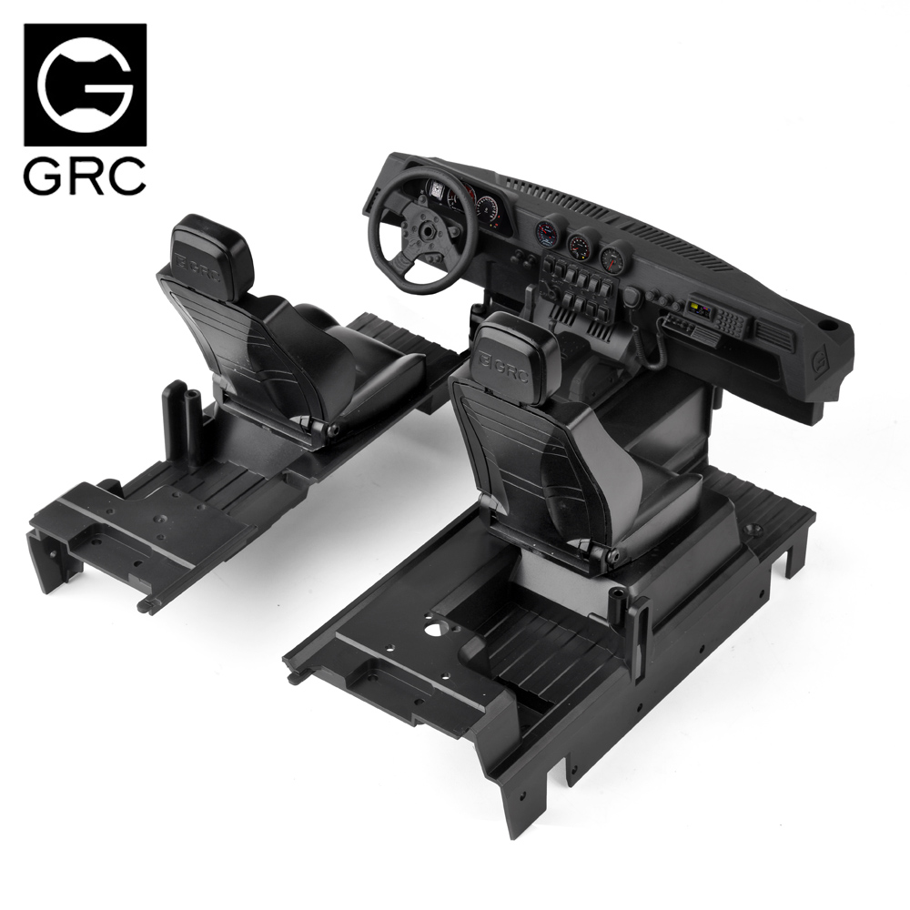GRC TRX4 运动版内饰拉力风格(3D打印) 仿真中控 改装件 #G161SP