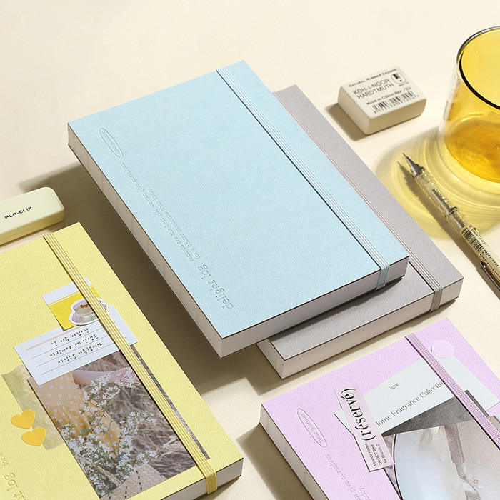 Wannathis韩国delight日记B6手账本2024年1天1页时间轴日程计划本