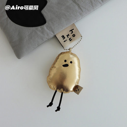 韩国可爱幸运金蛋包包挂饰挂件