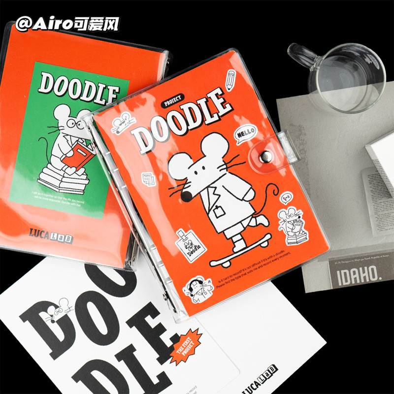 Lucalab活页A5手账本封套外壳