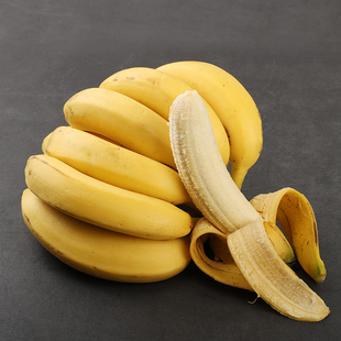 福建天宝黄皮香蕉新鲜现摘banana当季 孕妇水果自然熟高山绿皮香蕉
