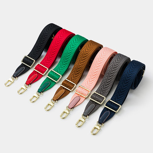 直播跨境可调节长度宽肩带欧美风单肩斜挎包替换改造包带