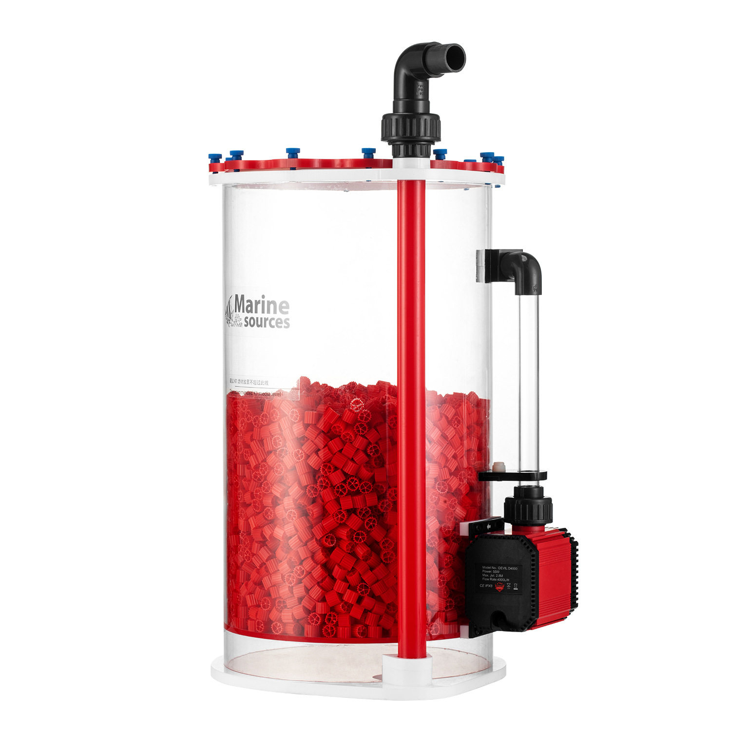 KRP-250含泵  K1带泵流化床反应器一体机 悬浮硝化细菌培菌过滤桶,宠物/宠物食品及用品,过滤材料,淘宝优惠券,粉丝福利购,淘宝优惠卷