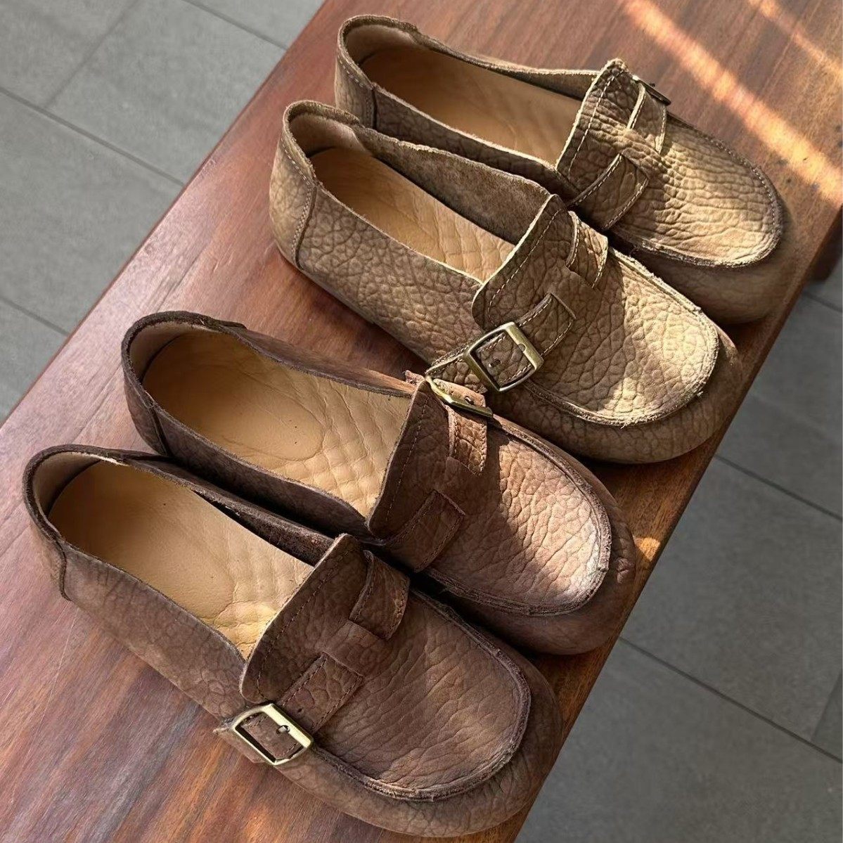 26年春季上新头层牛皮一脚蹬复古乐福鞋真皮休闲豆豆鞋全包女鞋,女鞋,时尚休闲鞋,淘宝优惠券,粉丝福利购,淘宝优惠卷