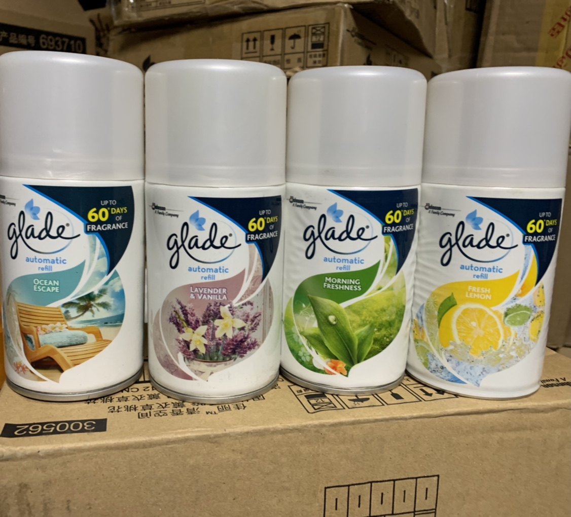 glade佳丽香氛喷雾自动喷香机香水空气清新剂室内卫生间除臭香薰