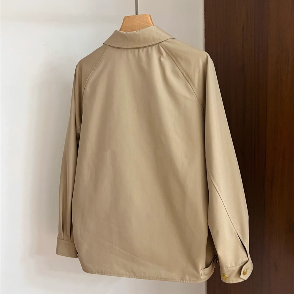 风衣外套经典老钱风女早春