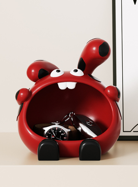 创意可爱卡通钥匙收纳桌面摆件