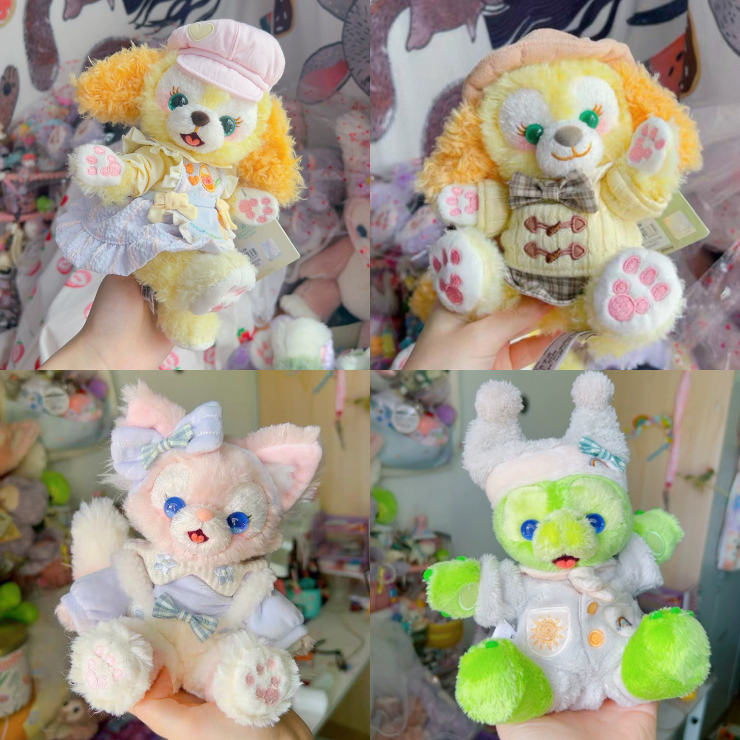 限定窗帘扣改骨架公仔