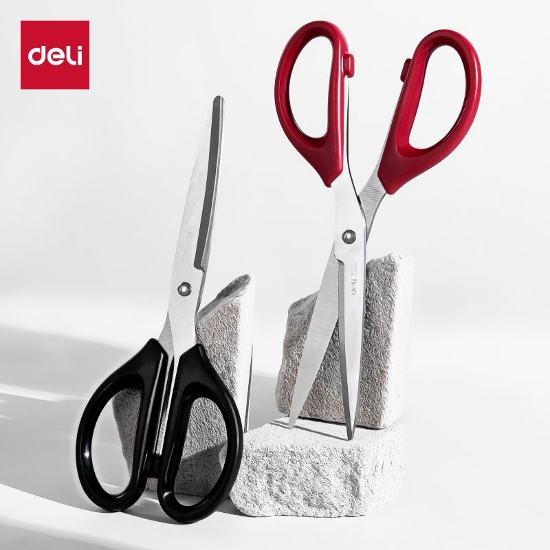 得力6009办公剪刀180mm