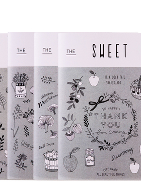 得力FB540-30缝线本B5(混)40页文艺范横线笔记本