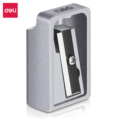 得力0596金属耐用卷笔刀锌合金削