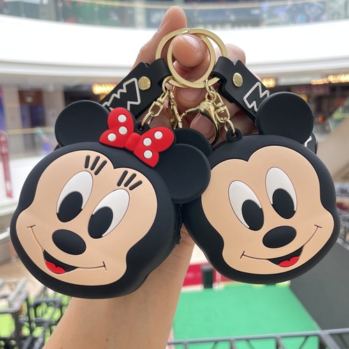 网红可爱小钱包硅胶零钱包卡通钥匙扣汽车挂饰耳机收纳精致小礼品