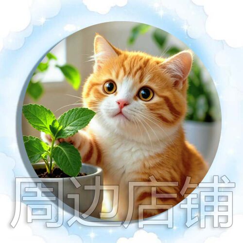 小猫吧唧 儿童礼物吧唧小黄猫 书包挂件马口铁谷子 小猫徽章胸针