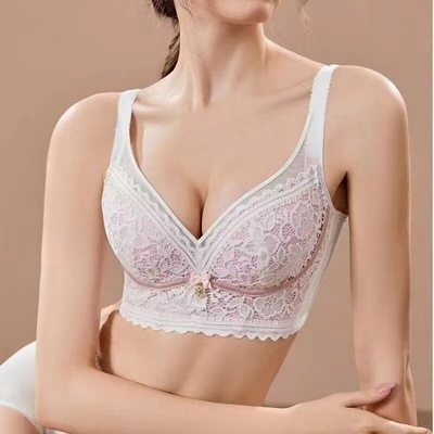 精油杯中厚 调整型文胸内衣聚拢收副乳 防下垂