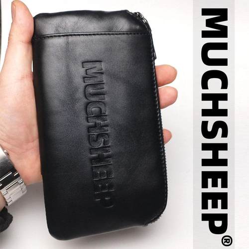 穆羊MUCHSHEEP羊皮手机包