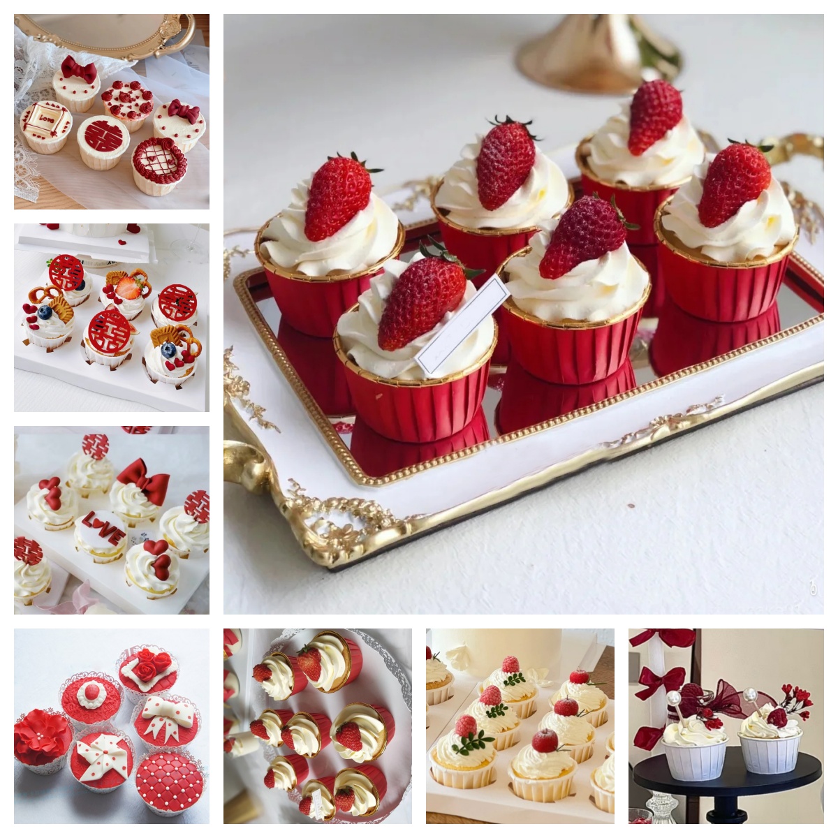 2025新款小甜品03红色系仿真水果