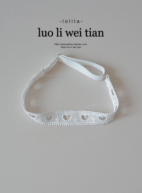 爱心镂空大腿圈系带项圈短款锁骨链可调节新款简约choker项链女