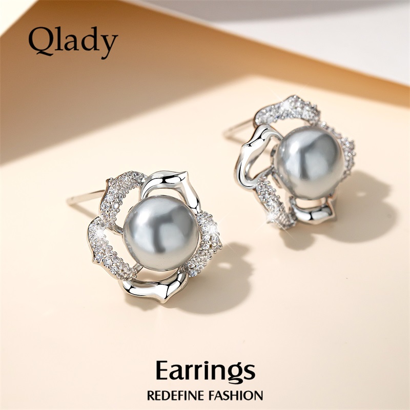 耳环耳钉女高级感小众轻奢