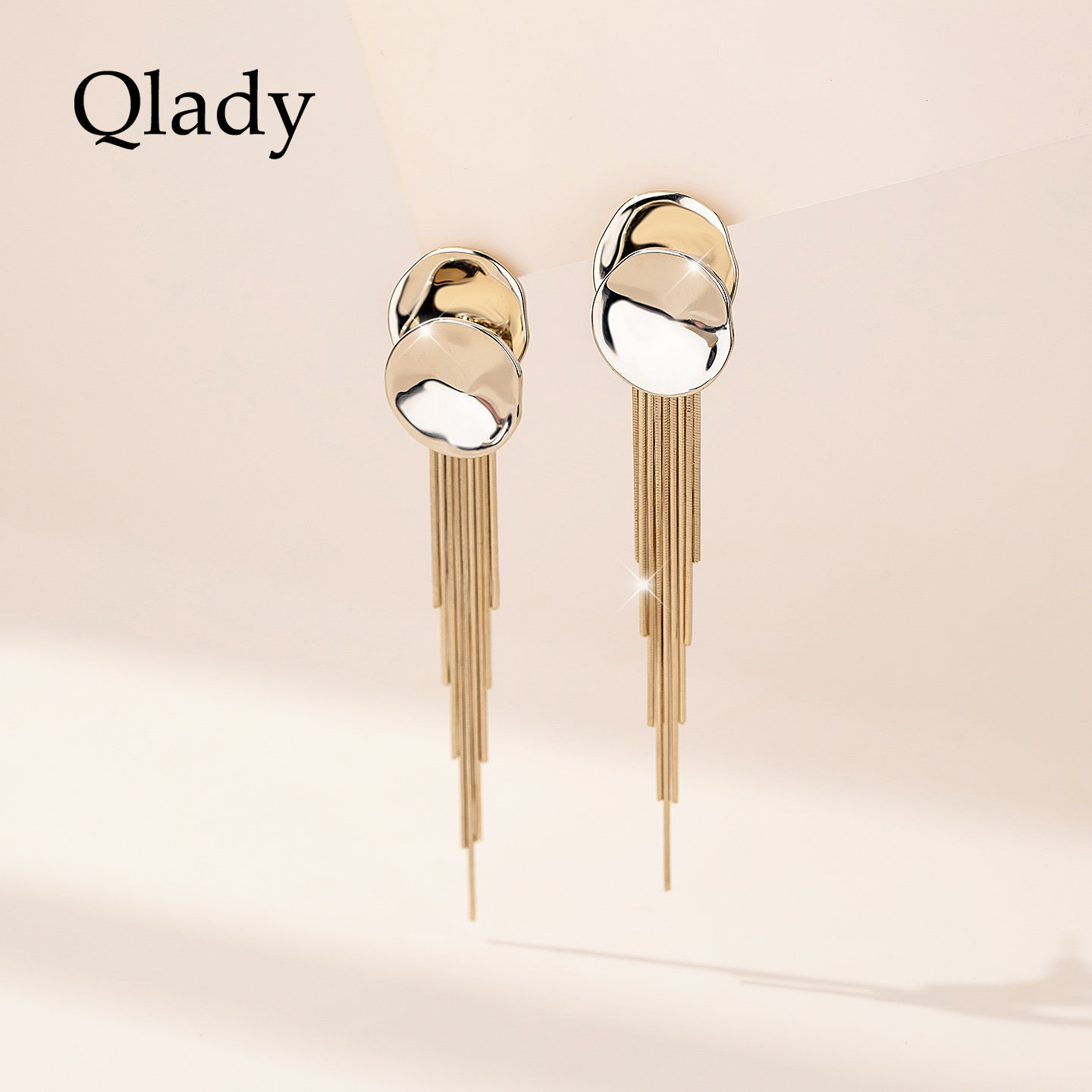 【新品】适合冬天流苏独特漂亮耳环高级感轻奢气质银针耳饰女耳坠,饰品/流行首饰/时尚饰品新,耳钉,淘宝优惠券,粉丝福利购,淘宝优惠卷